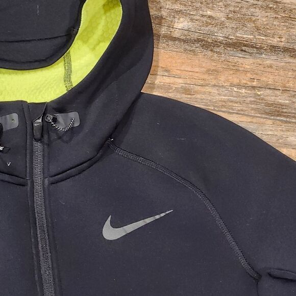 🔸️Nike Black Sphere Therma Fit Max Tech Hood Training Jacket Mens Medium - Picture 6 of 13
